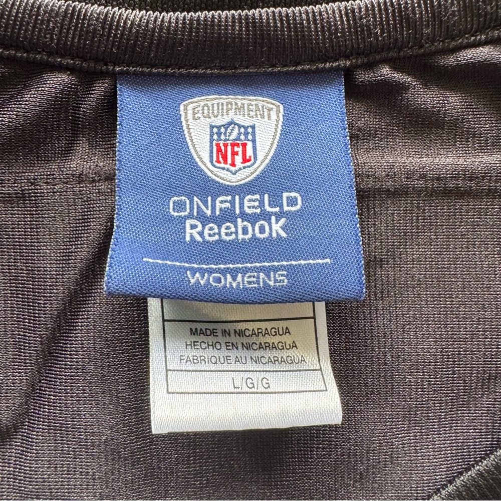 NFL Wallace #17 Black Pittsburgh Steelers Women’s Jersey Size M/L - Picture 5 of 9